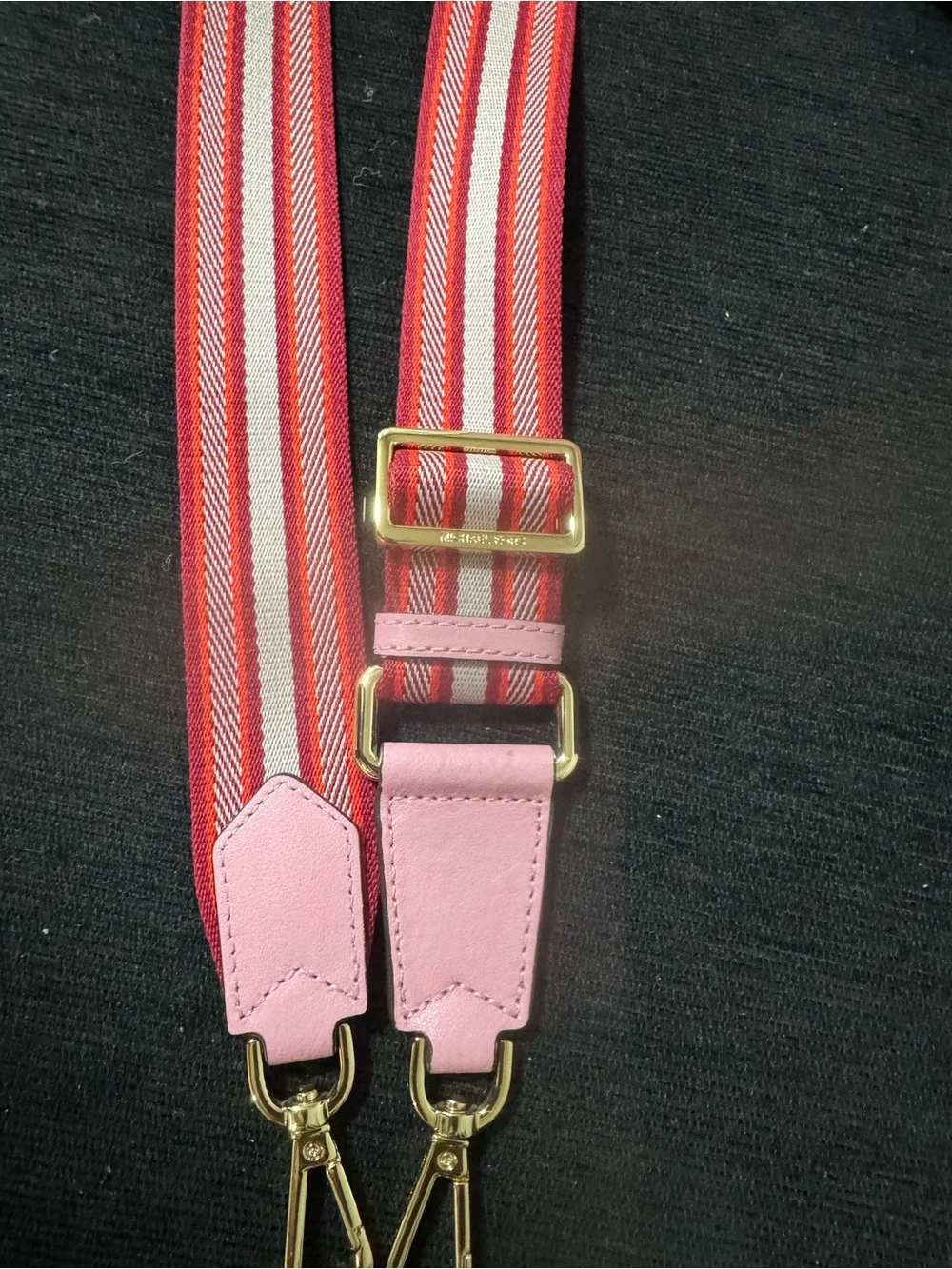Michael Kors Pink Leather Drawstring Bucket Crossbody